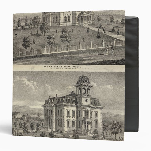 School houses, San Jose Binder (Front/Inside)