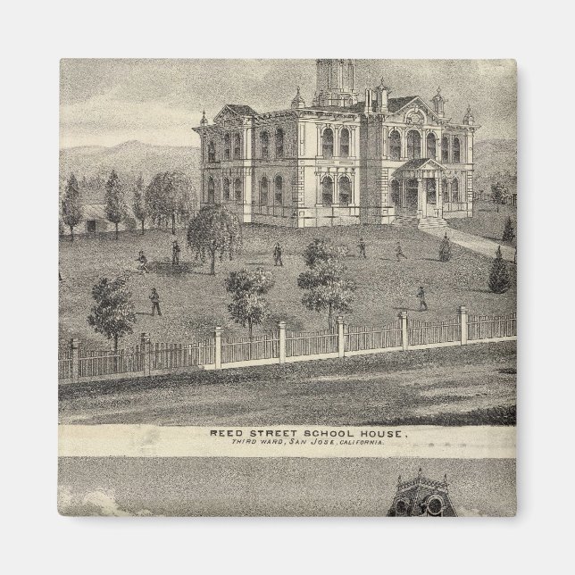 School houses, San Jose Magnet (Front)