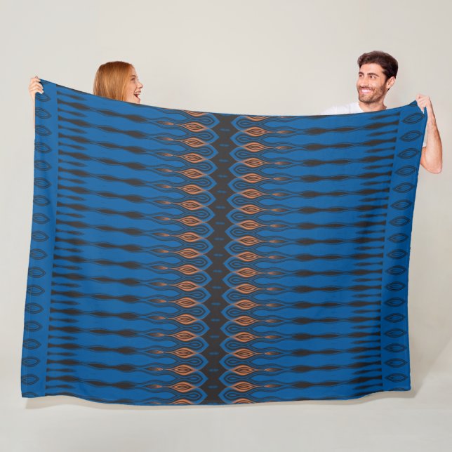 School hype-Pomona College Fleece Blanket (In Situ)