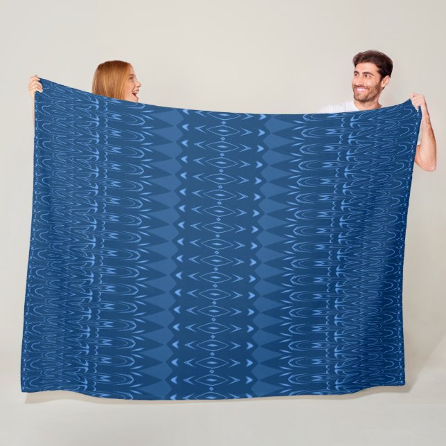 School hype-Yale Fleece Blanket (In Situ)