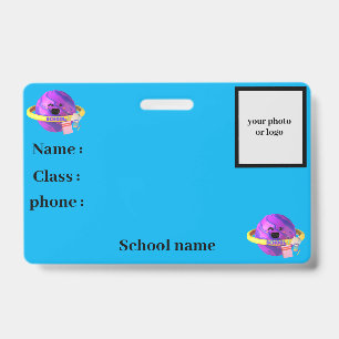  school identity Badge