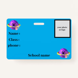  school identity Badge