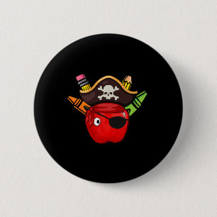 School International Talk Like A Pirate Day Pirate 2 Inch Round Button