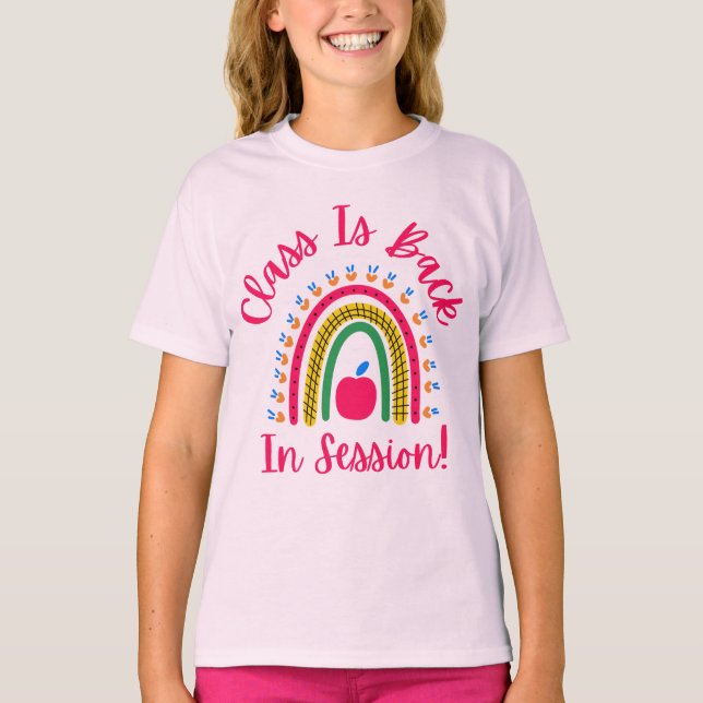 School is back in session Cute T-Shirt (Front)