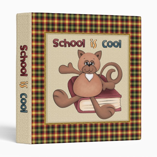 School Is Cool Binder (Front/Spine)