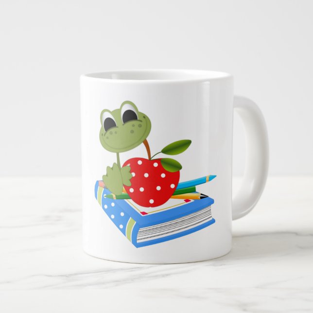 School is Cool  - Jumbo Mug (Front Right)