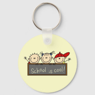 School is Cool Keychain