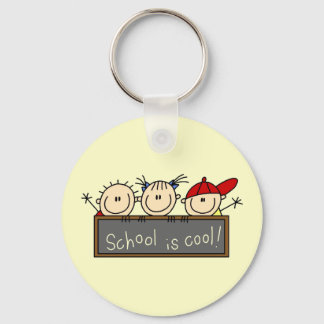 School is Cool Keychain