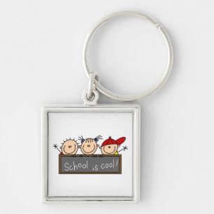 School is Cool Keychain