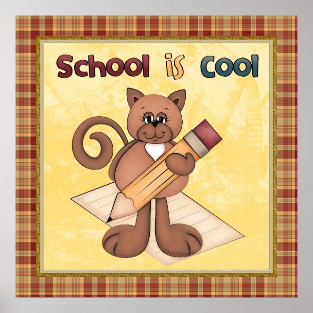 School Is Cool Poster (Front)