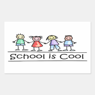 School is Cool Sticker