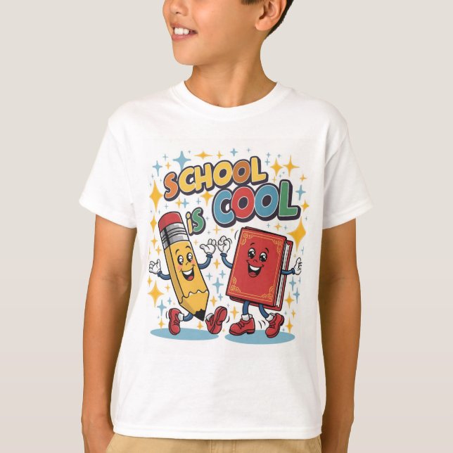 School is cool  T-Shirt (Front)