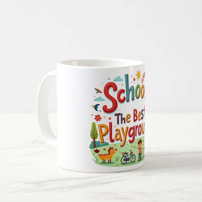 School is Fun - no1 Coffee Mug (Front Left)