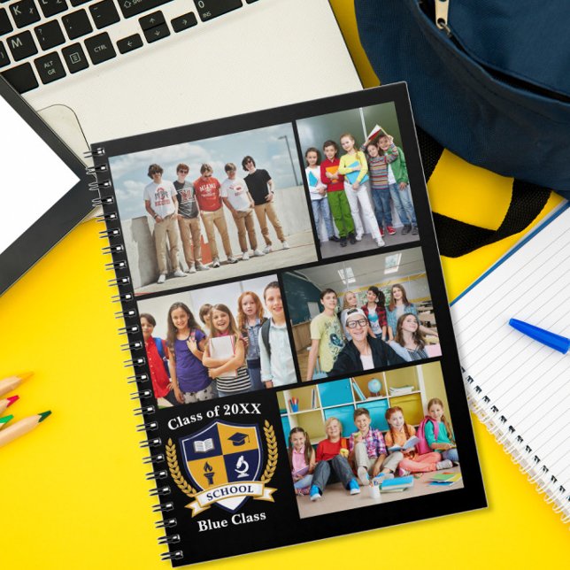 School Leaver Photo Memory Collage class of 2026 Notebook (Creator Uploaded)