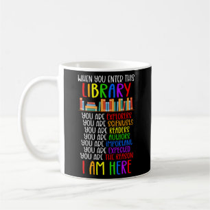 School Librarian Library Worker Appreciation Coffee Mug