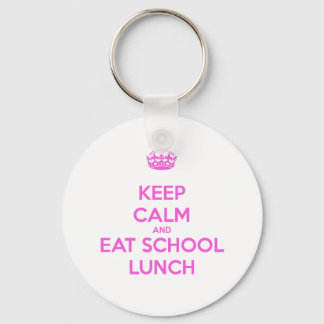 School Lunch Lady Loves Nutrition Keychain