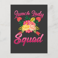 School Lunch Lady Squad Cafeteria Woman