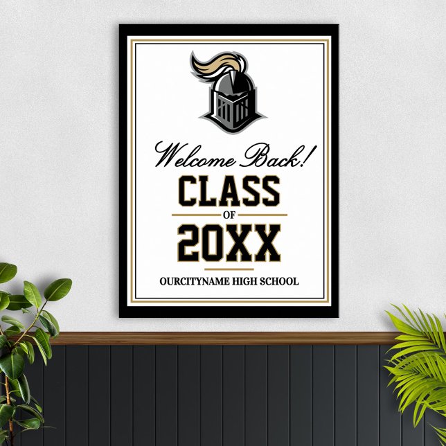 School Mascot Class Reunion Welcome Poster (Creator Uploaded)