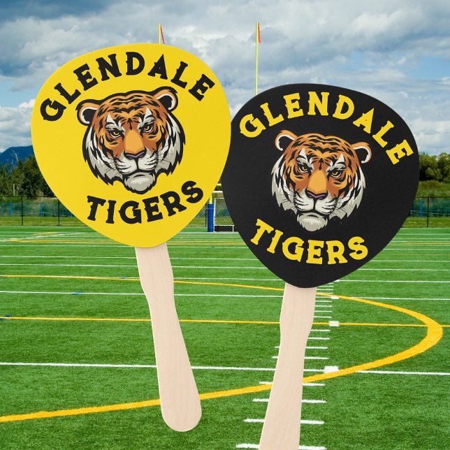 School Mascot Hand Fan (Creator Uploaded)