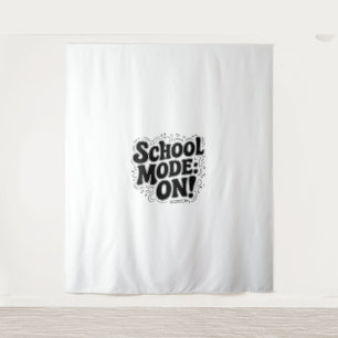 School Mode: ON! ,Vintage-Inspired Design Tapestry