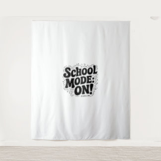 School Mode: ON! ,Vintage-Inspired Design Tapestry