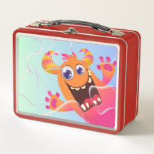 School Monster Lunchbox 