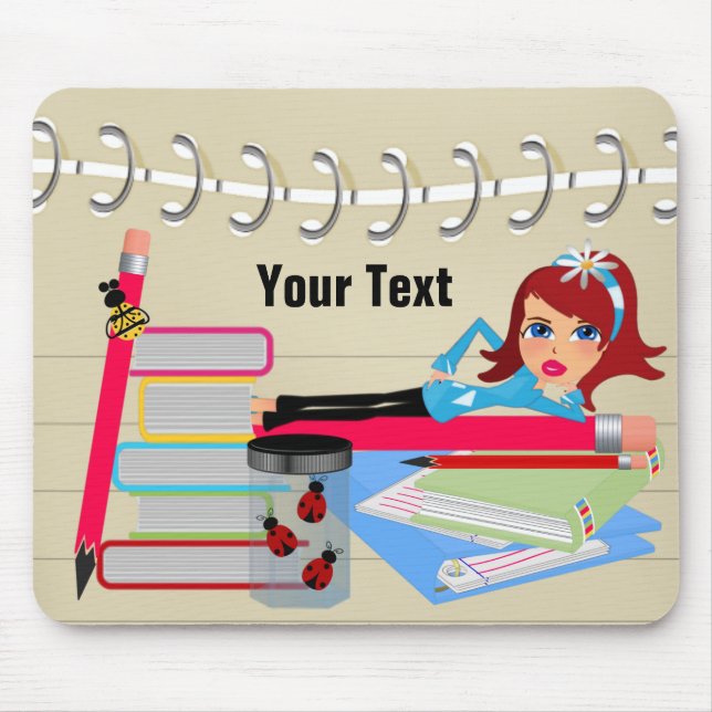 School Mouse Pad (Front)