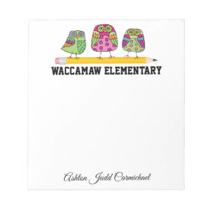 School Note Pad Small