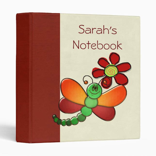 School Notebook Binder (Front/Spine)