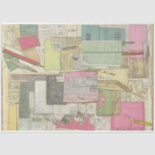 School Notebooks Pages Ephemera Collage Tissue Paper