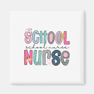 School Nurse Appreciation Day For Best Nurses Back Magnet