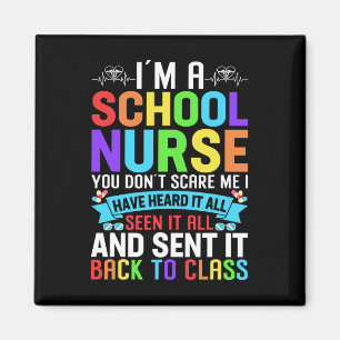 School Nurse Appreciation Nursing Elementary Schoo Magnet
