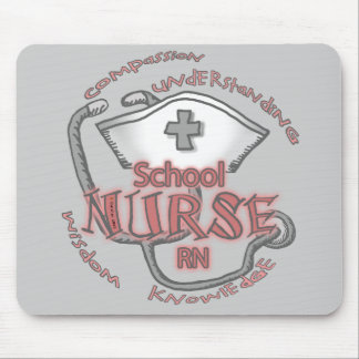 School Nurse Axiom custom name Mouse Pad