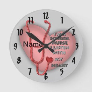 School Nurse  Clock