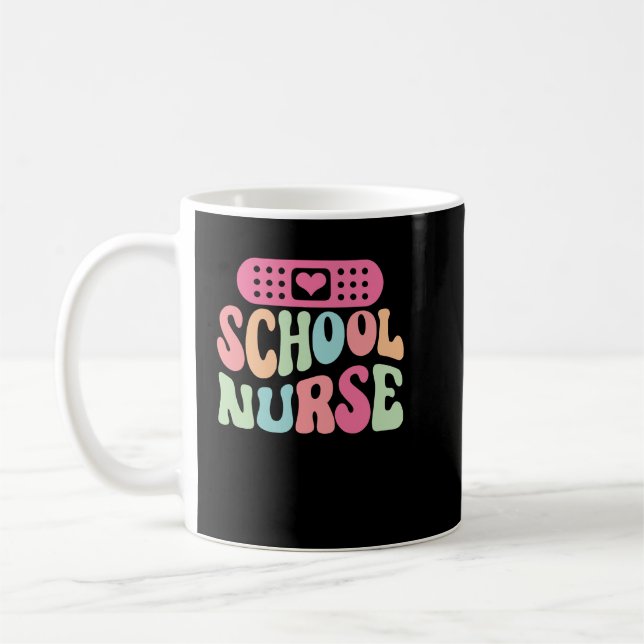 school nurse coffee mug (Left)