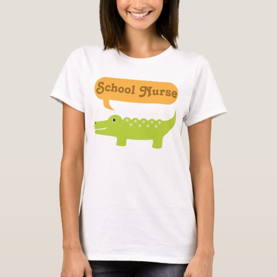 School Nurse Crocodile T-Shirt