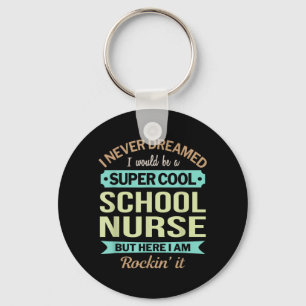 School Nurse Gift Funny Appregovernment Agencytion Keychain