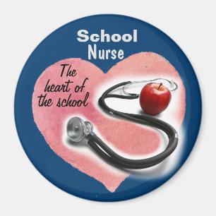 School Nurse Heart of the School Magnet