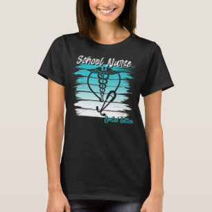 School Nurse Job Title Professional Back To School T-Shirt