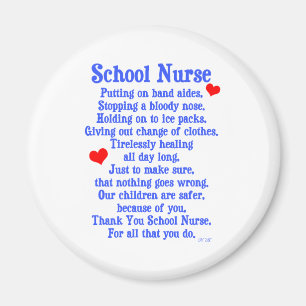 School Nurse Magnet