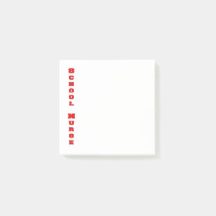 School Nurse Post-it Notes
