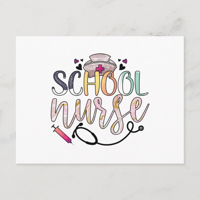 School Nurse Postcard (Front)