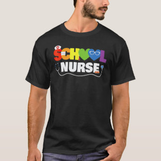 School Nurse Registered Nurse Back To School Nurs T-Shirt