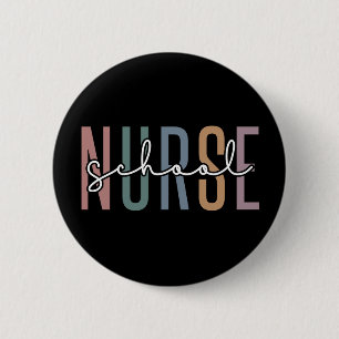 School Nurse School Nurse RN appreciation gifts 2 Inch Round Button