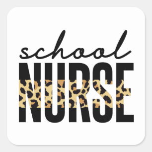 School Nurse   School Nurse RN appreciation gifts Square Sticker