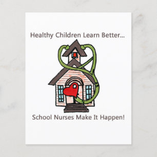 school nurse small flyer