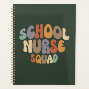 School Nurse Squad Proud Career Profession  Planner