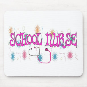 SCHOOL NURSE Unique Gifts Items Mouse Pad