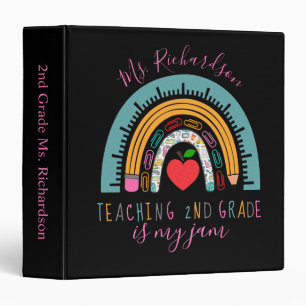 School Objects Rainbow Teaching is my Jam Binder
