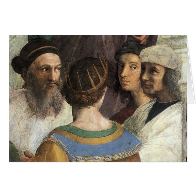 School of Athens by Raphael, Vintage Renaissance (Front Horizontal)